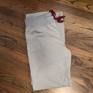 Grey Fig Scrub Pants